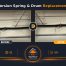 Garage Door Spring Repair In Dana Point, California 92629