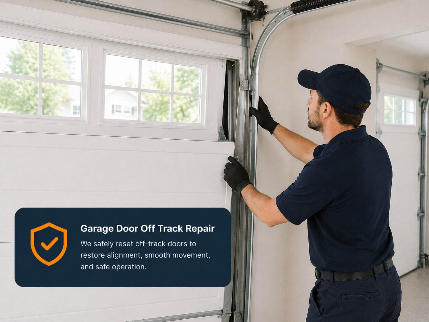 Garage Door Off-track repair Garage Door Off-track repair